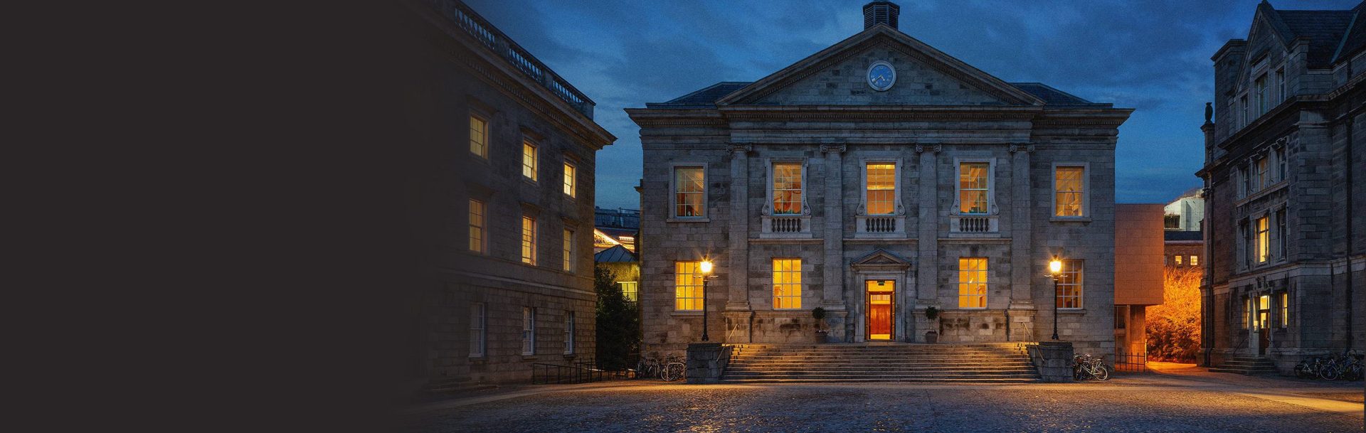 exterior of trinity college dining hall