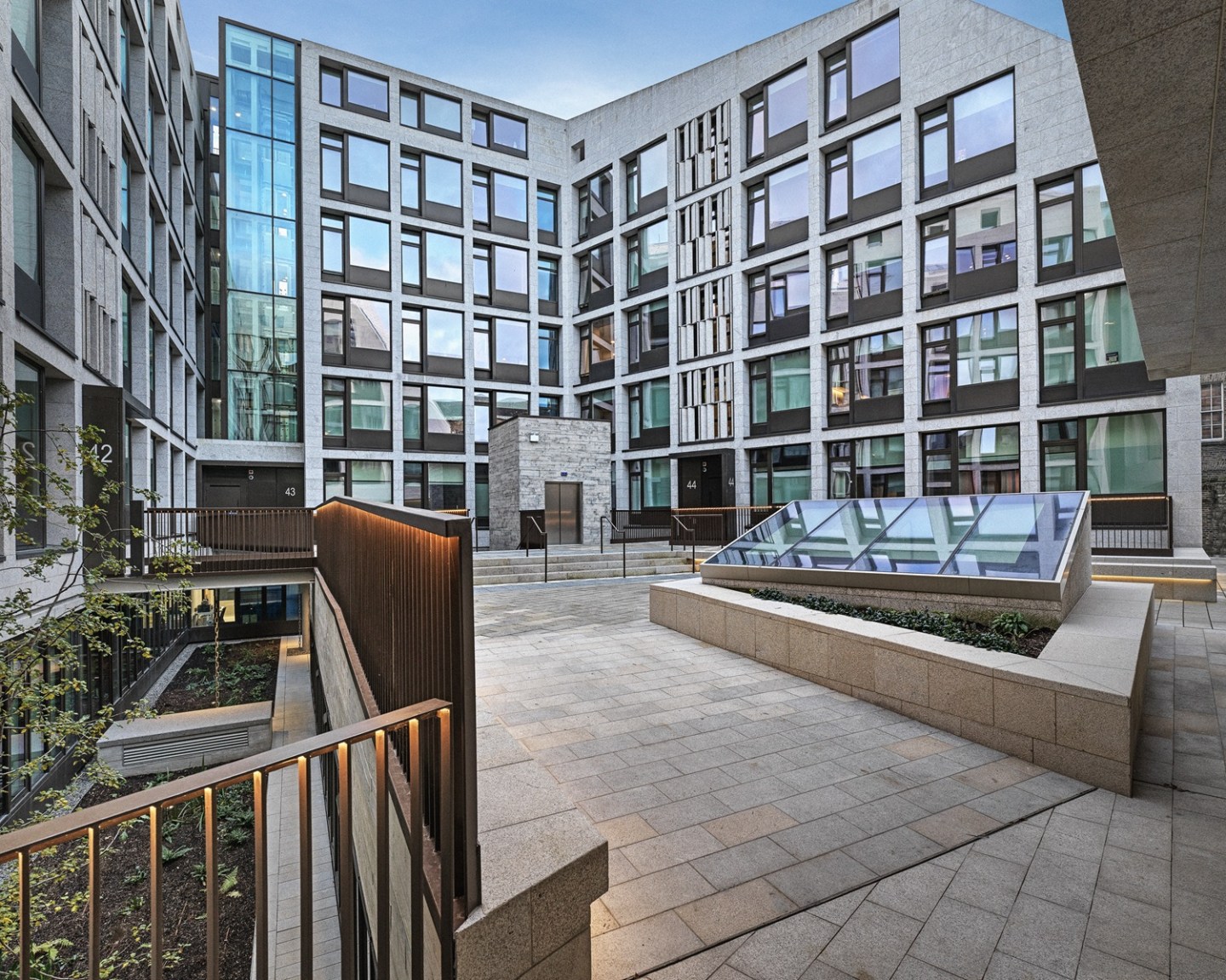 Modern Apartment block in Trinity College