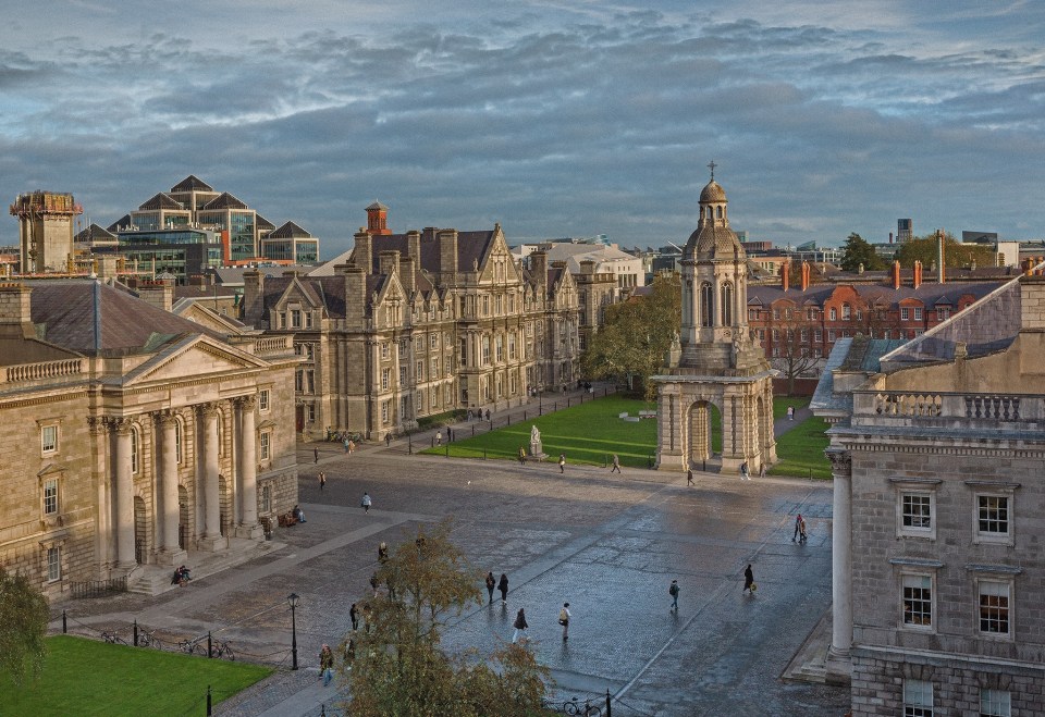 Front Square at Trinity College Dublin