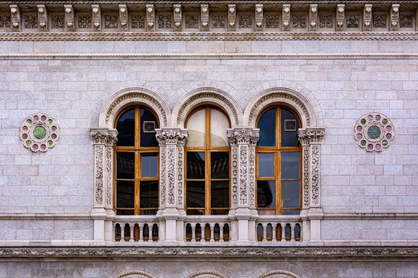 Arched windows Museum Building